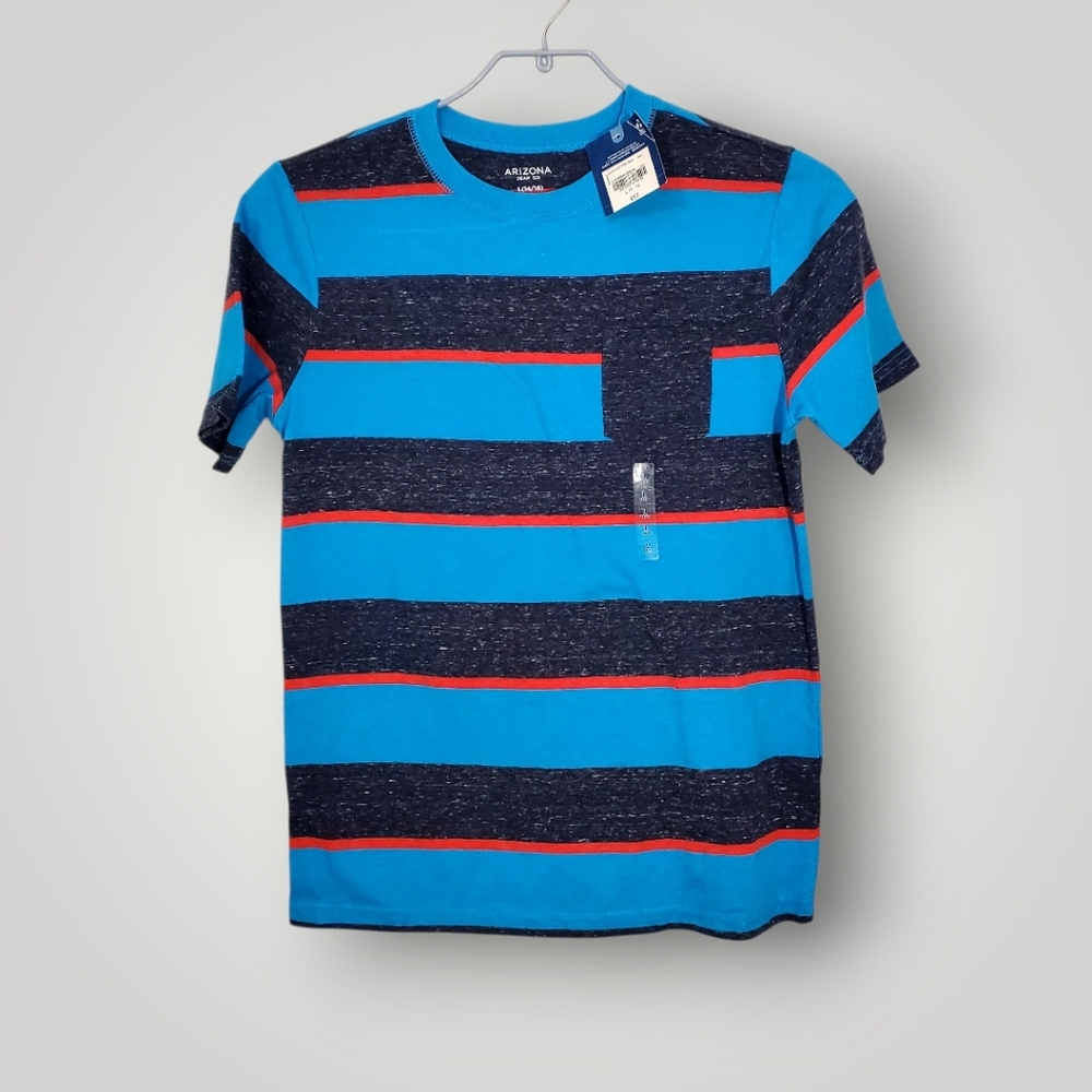 Arizona Jeans Co. T-shirt Youth Size Large Multi-blue